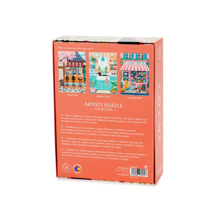 Cat Cafe 1000 Piece Puzzle