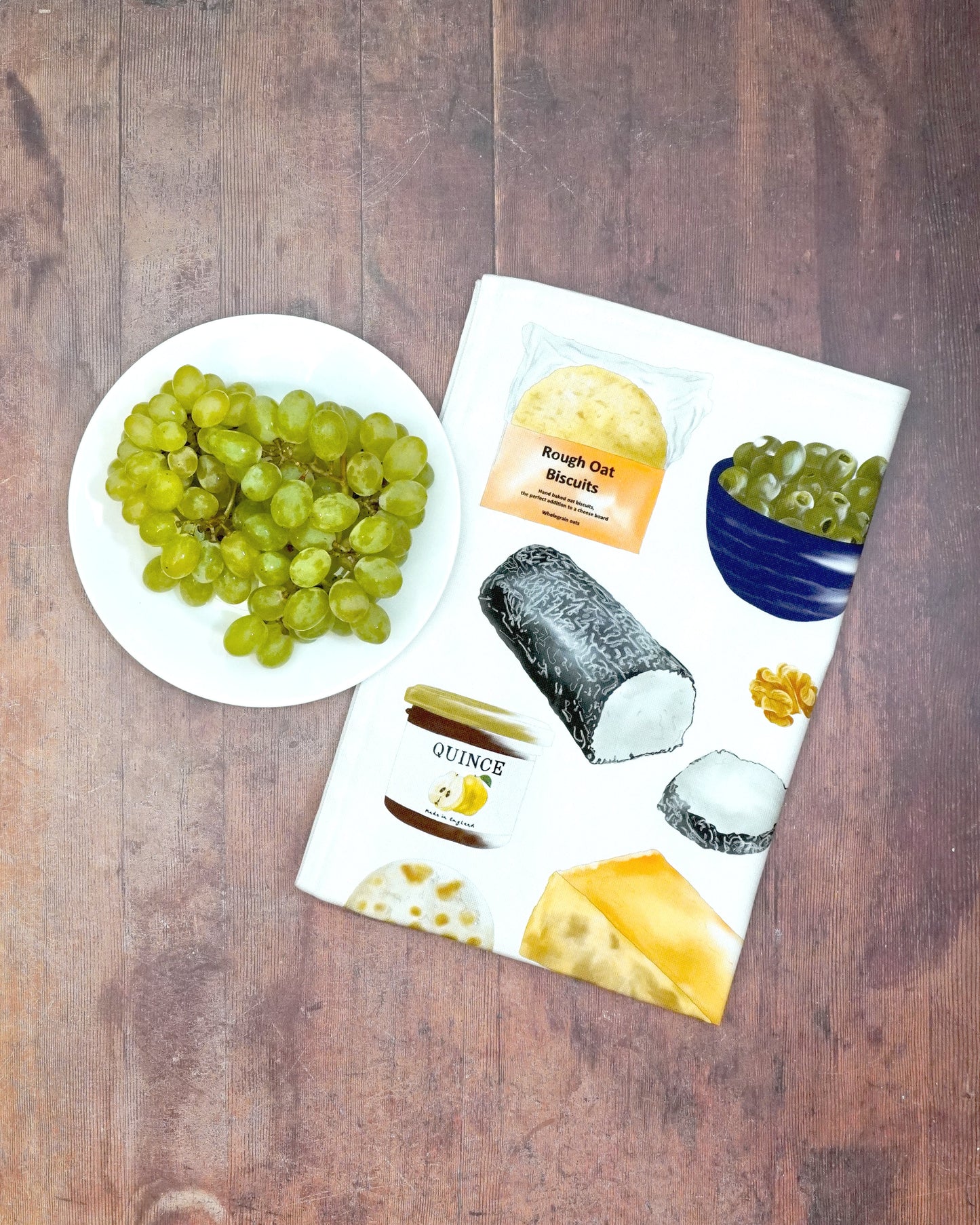 Cheese Board Tea Towel - ad&i