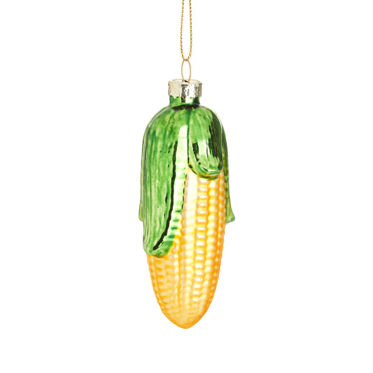 Corn on the Cob Shaped Christmas Tree Bauble - ad&i