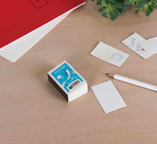 Desert Bird Matchbox Notepad - ad&i