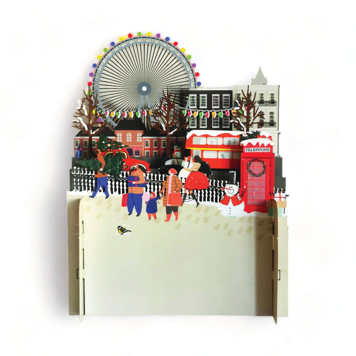 Festive Town 3D Pop Up Card - ad&i