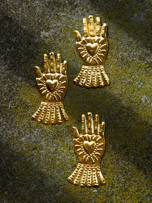 Gold Hand Milagro Decoration - ad&i
