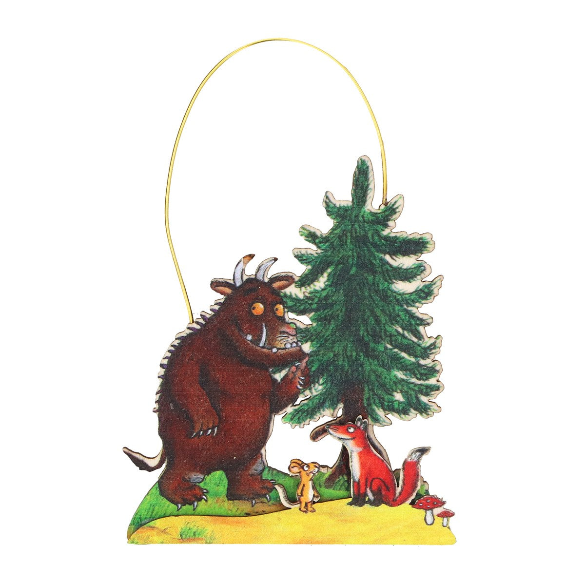 Gruffalo and Friends Wooden Layered Hanging Decoration