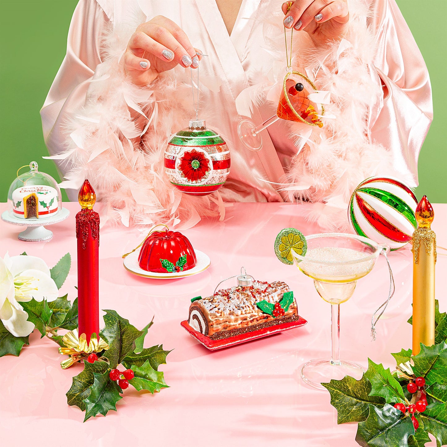Jelly on a Plate Christmas Tree Bauble - ad&i