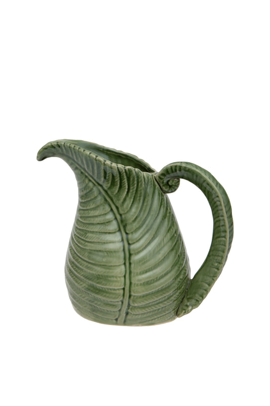 Leaf Shaped Ceramic Jug - ad&i