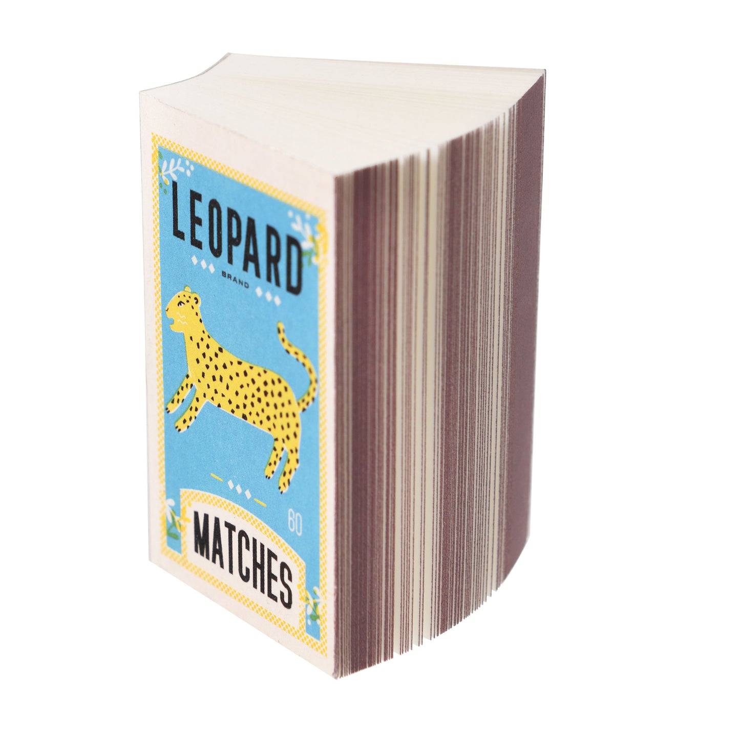 Leopard Matchbox Notepad - ad&i