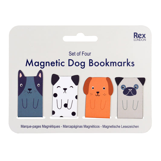 Magnetic Dog Bookmarks (set of 4) - ad&i