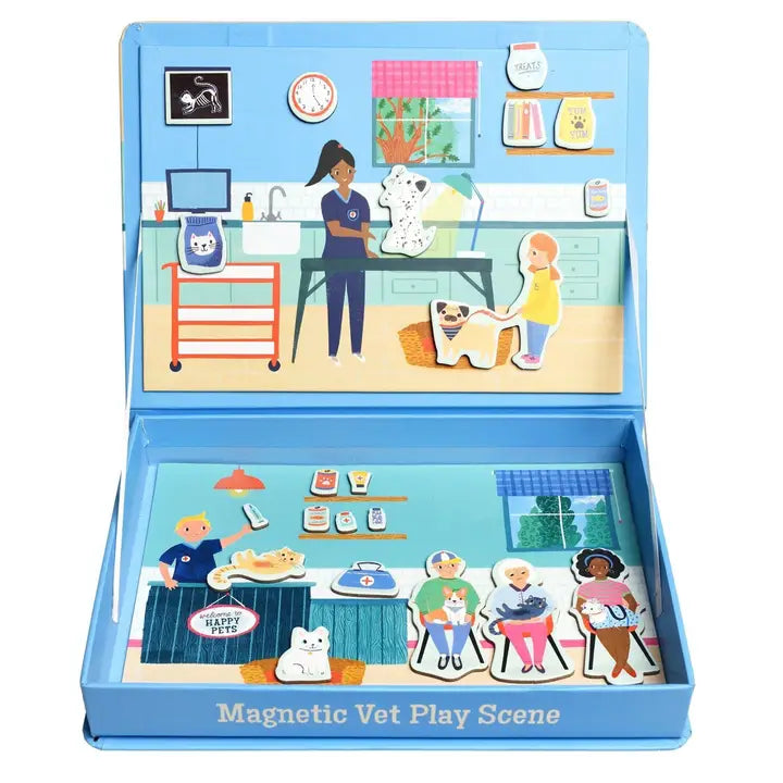 Magnetic Vet Play Scene Set