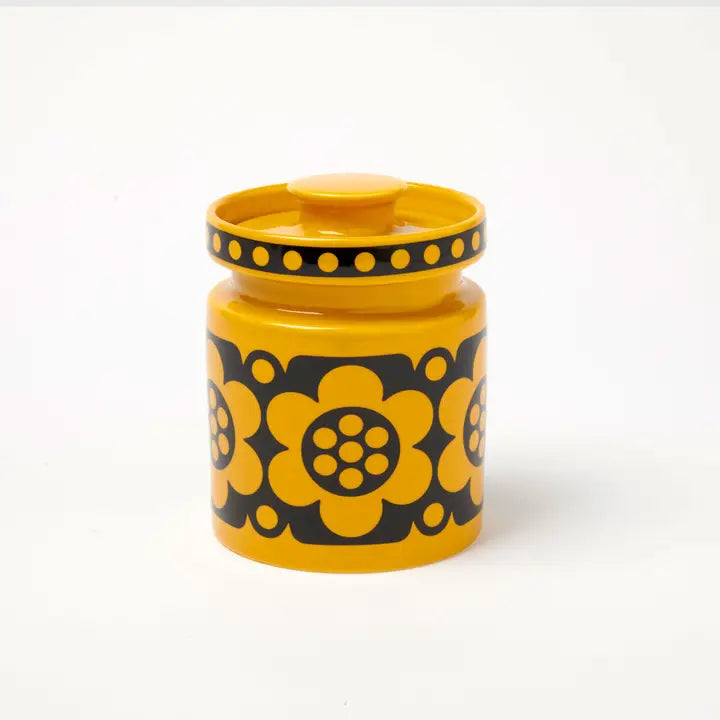 Magpie x Hornsea Yellow Geo Flower Mini Jar