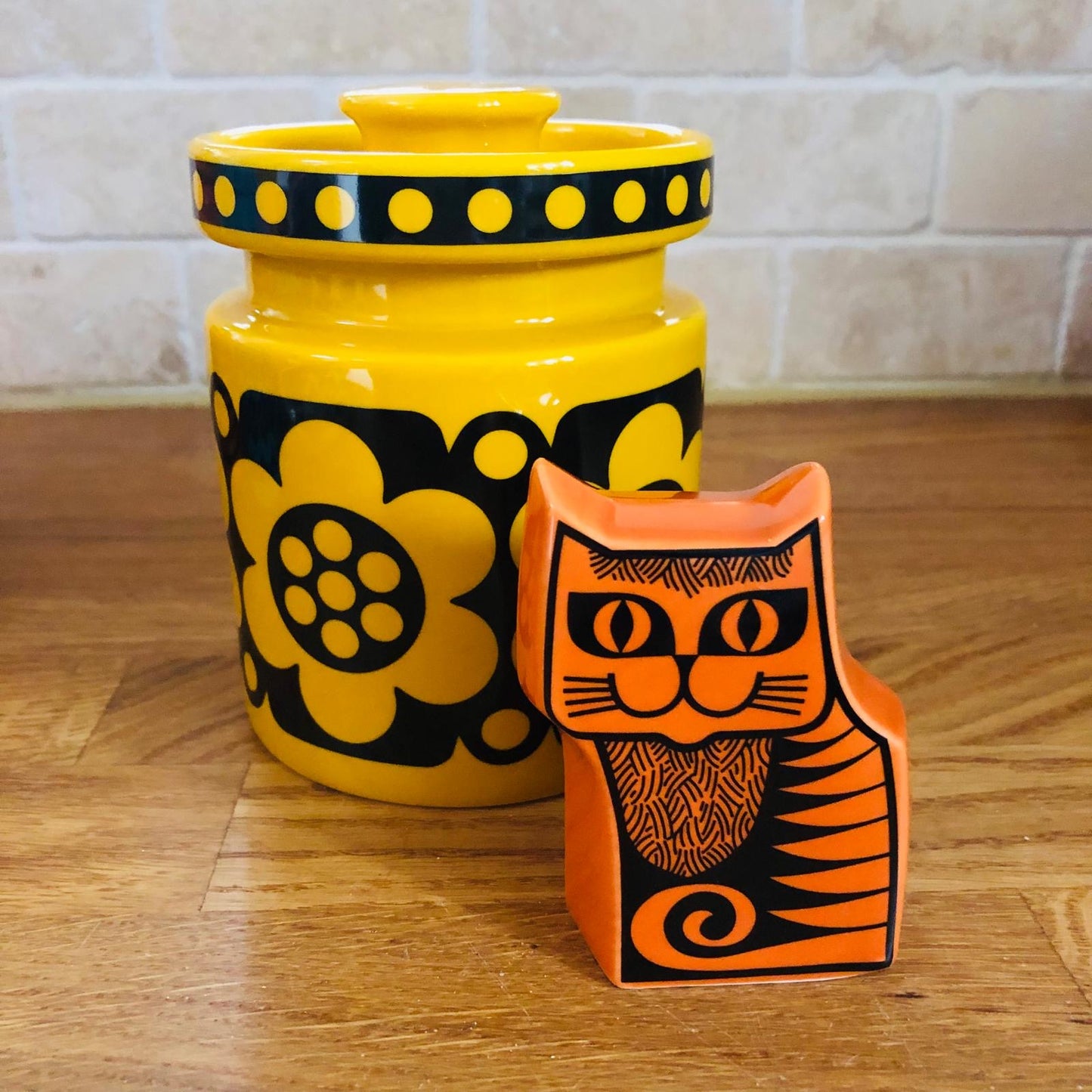 Magpie X Hornsea Orange Cat Mini Objet