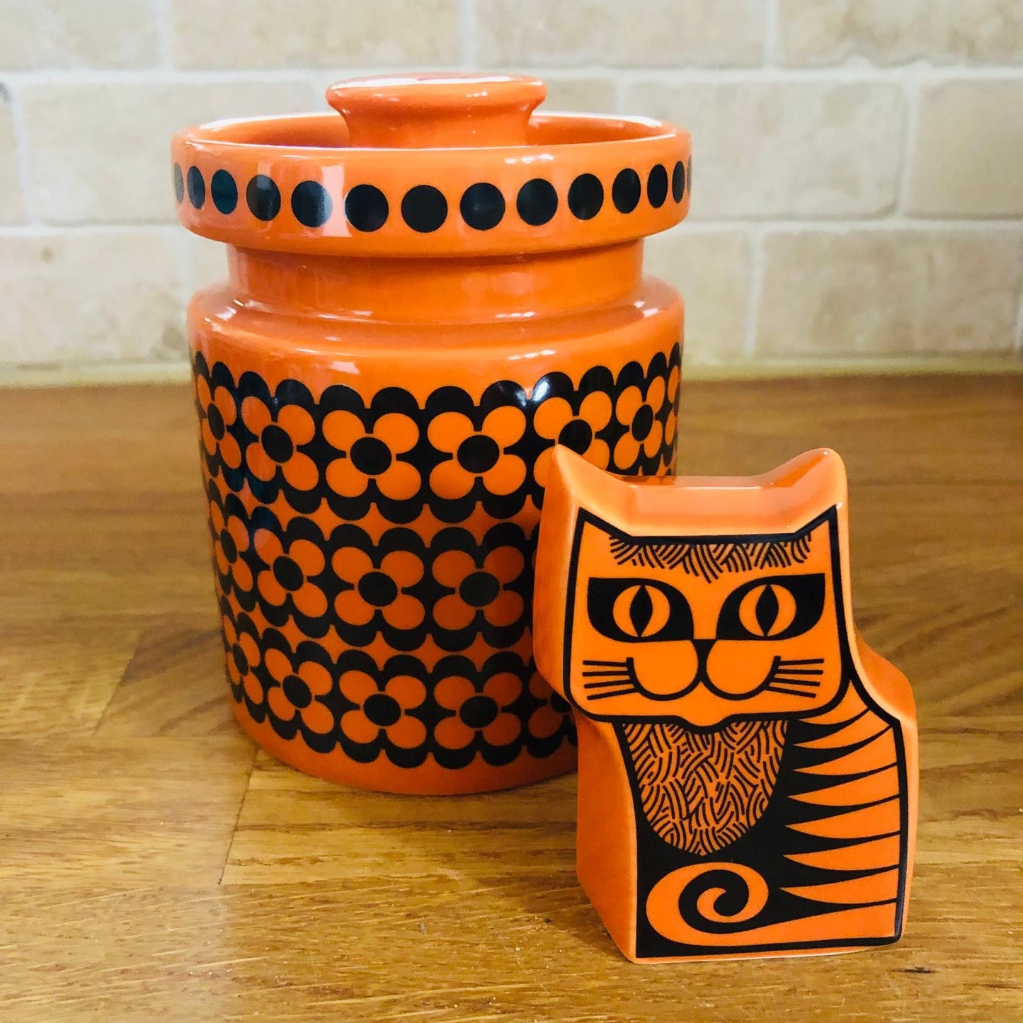 Magpie X Hornsea Orange Cat Mini Objet