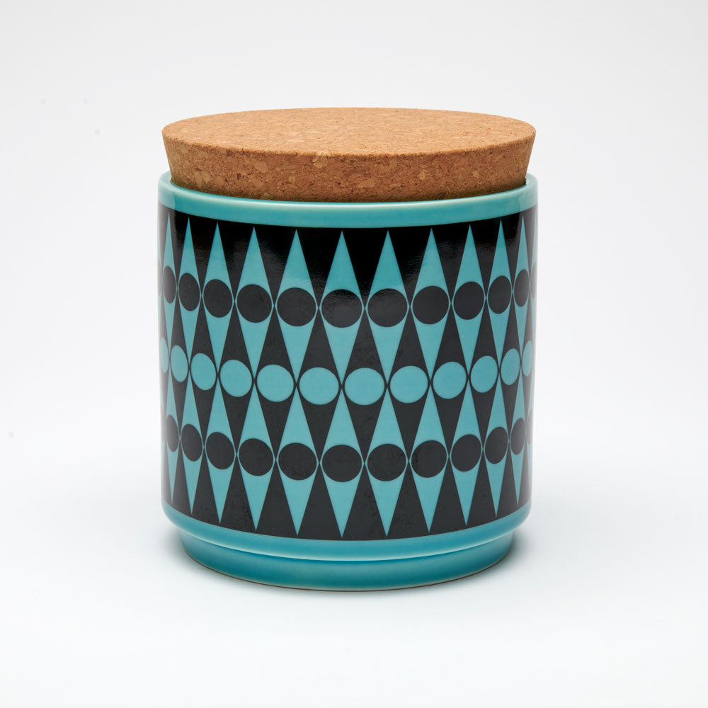 Magpie x Hornsea Backgammon Teal Mini Pot - ad&i