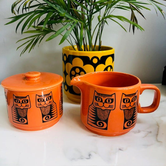 Magpie x Hornsea Jug Cat Orange - ad&i