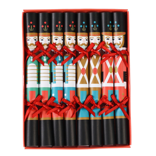 Mini Christmas tree decorations (pack of 8) - Nutcracker Soldier - ad&i