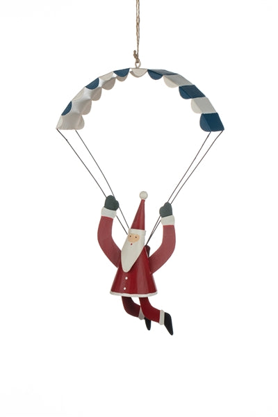 Paragliding Santa Christmas Tree Decoration - ad&i