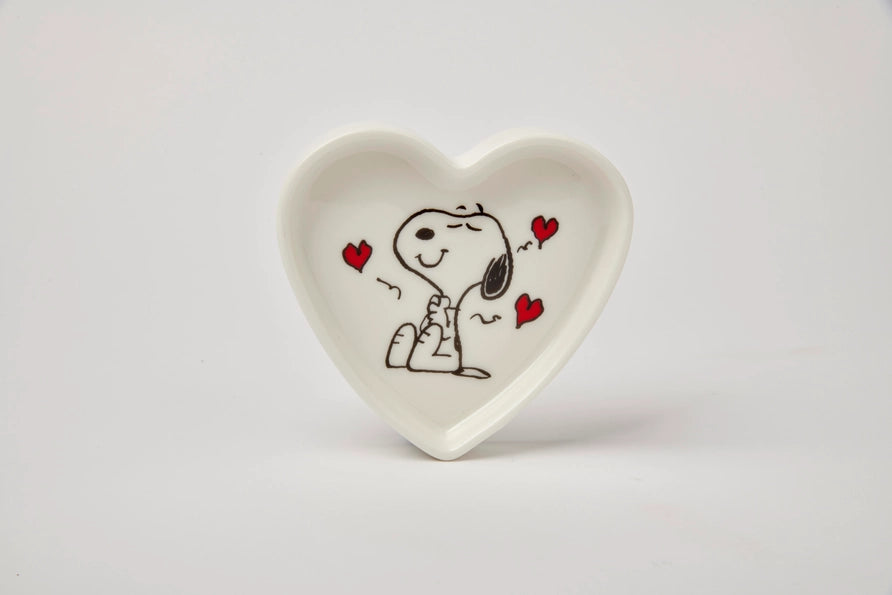 Peanuts Heart Shaped Trinket Dish - Love