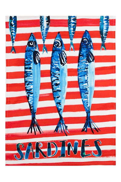 Sardines Tea Towel - ad&i