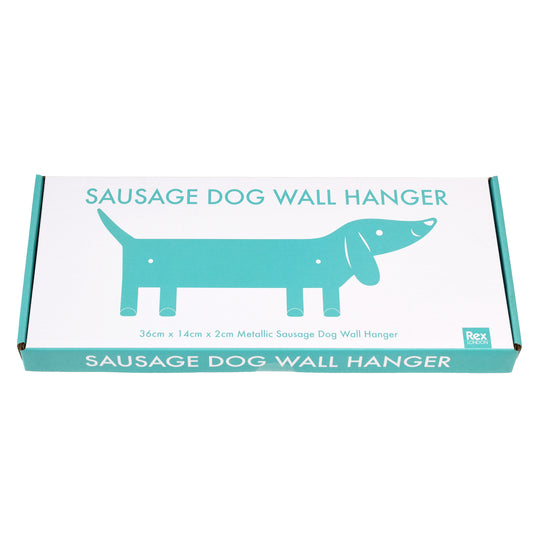Sausage Dog Metal Wall Hanger - ad&i