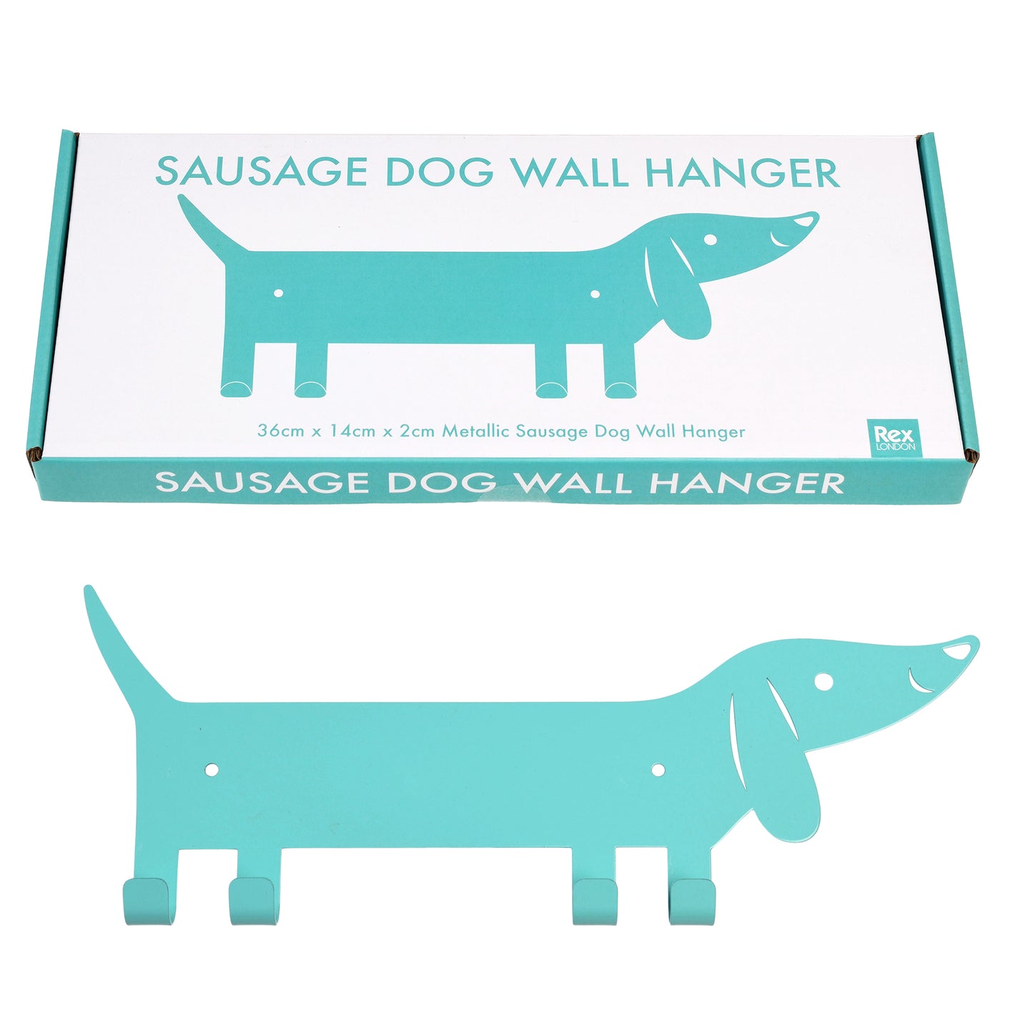Sausage Dog Metal Wall Hanger - ad&i