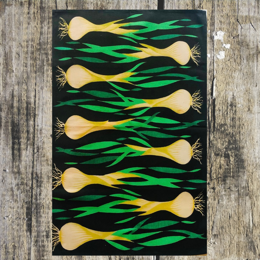 Spring Onions Tea Towel - ad&i