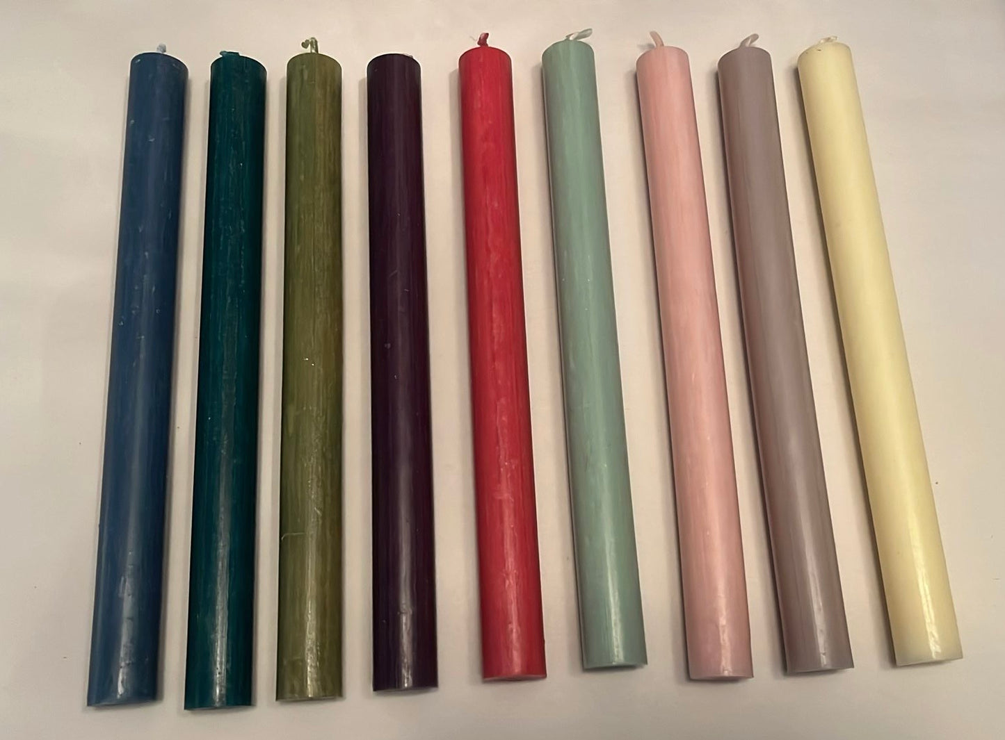 St. Eval Dinner Candles - Colours