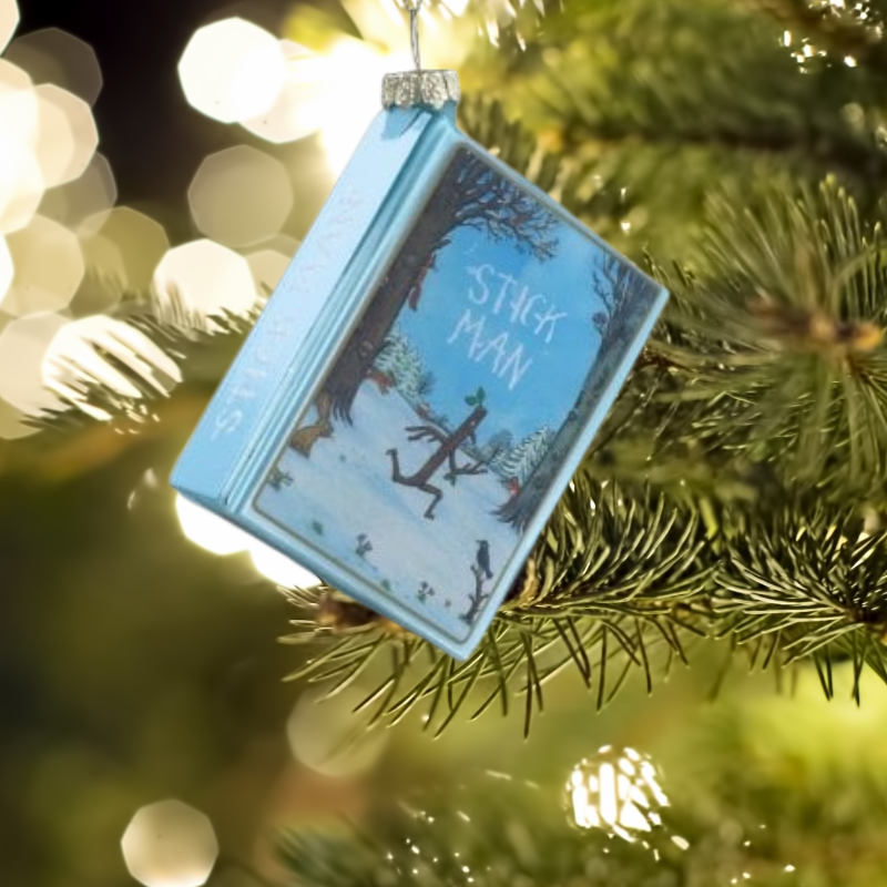 Stick Man Book Christmas Tree Decoration