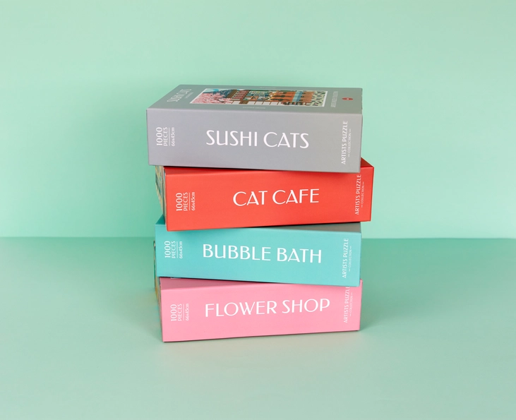 Sushi Cat 1000 Piece Puzzle