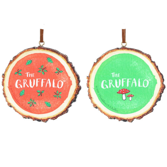 The Gruffalo Scene Wooden Christmas Tree Decoration