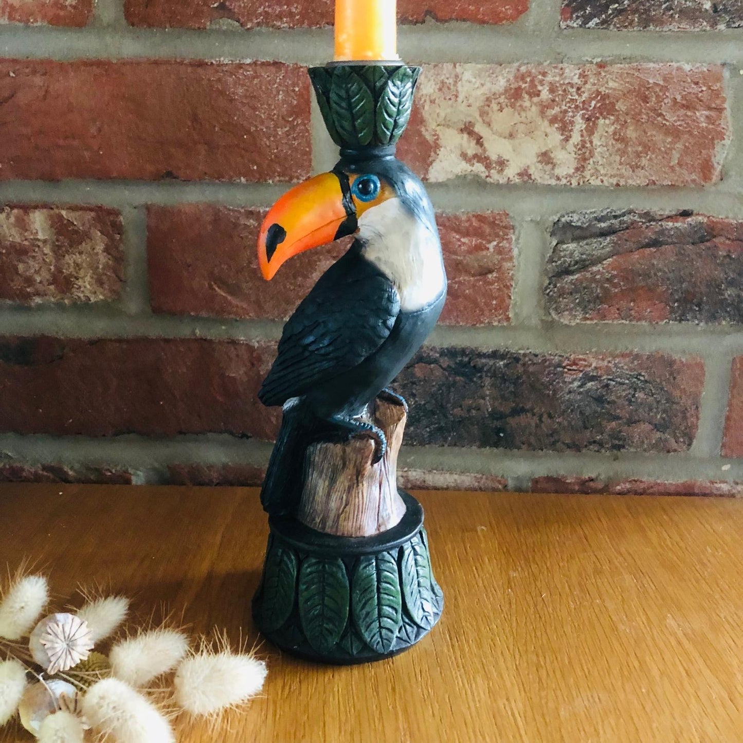 Toucan Candlestick Holder - ad&i