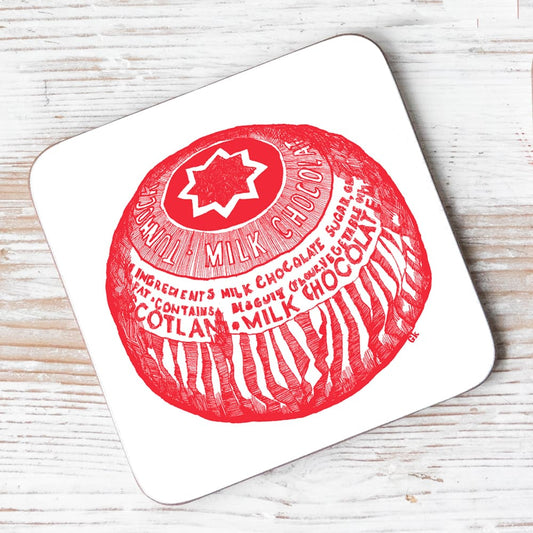 Tunnock's Tea Cake Coaster - ad&i