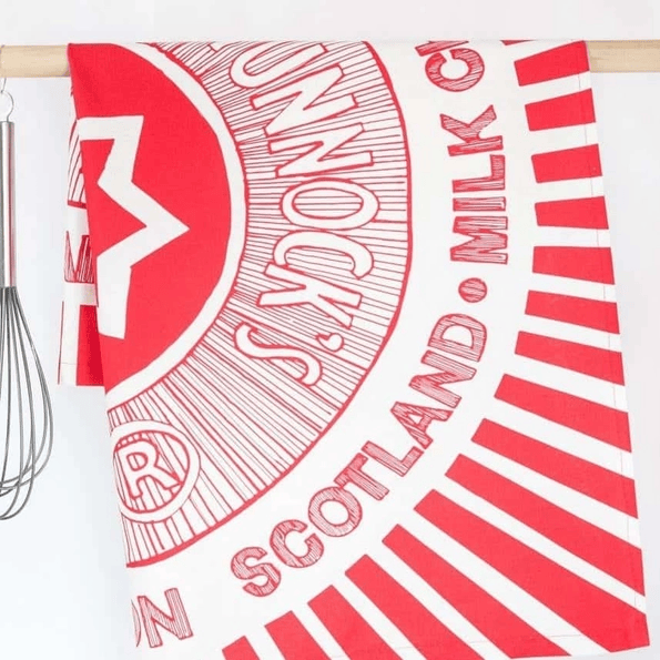 Tunnock's Tea Cake Wrapper Tea Towel - ad&i