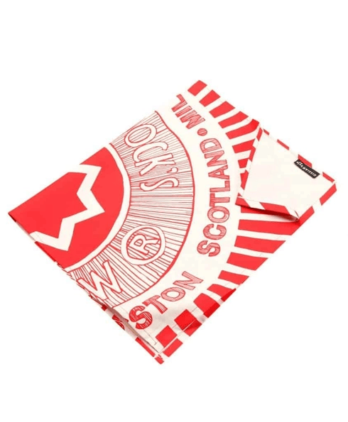 Tunnock's Tea Cake Wrapper Tea Towel - ad&i