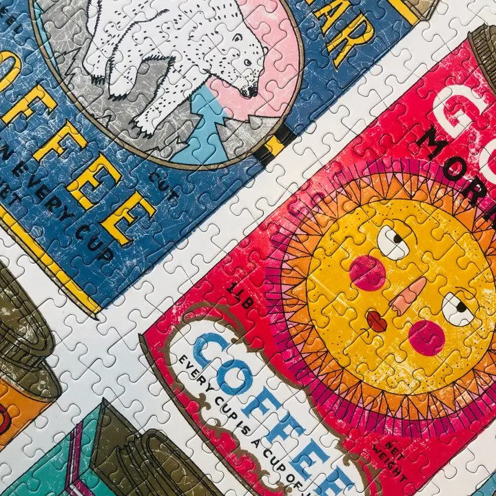 Vintage Tea & Coffee Tins 1000 Piece Puzzle - ad&i