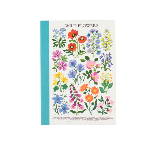 Wild Flowers A6 Notebook - ad&i