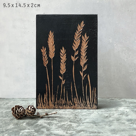 Wood Block Wheat Ears - ad&i