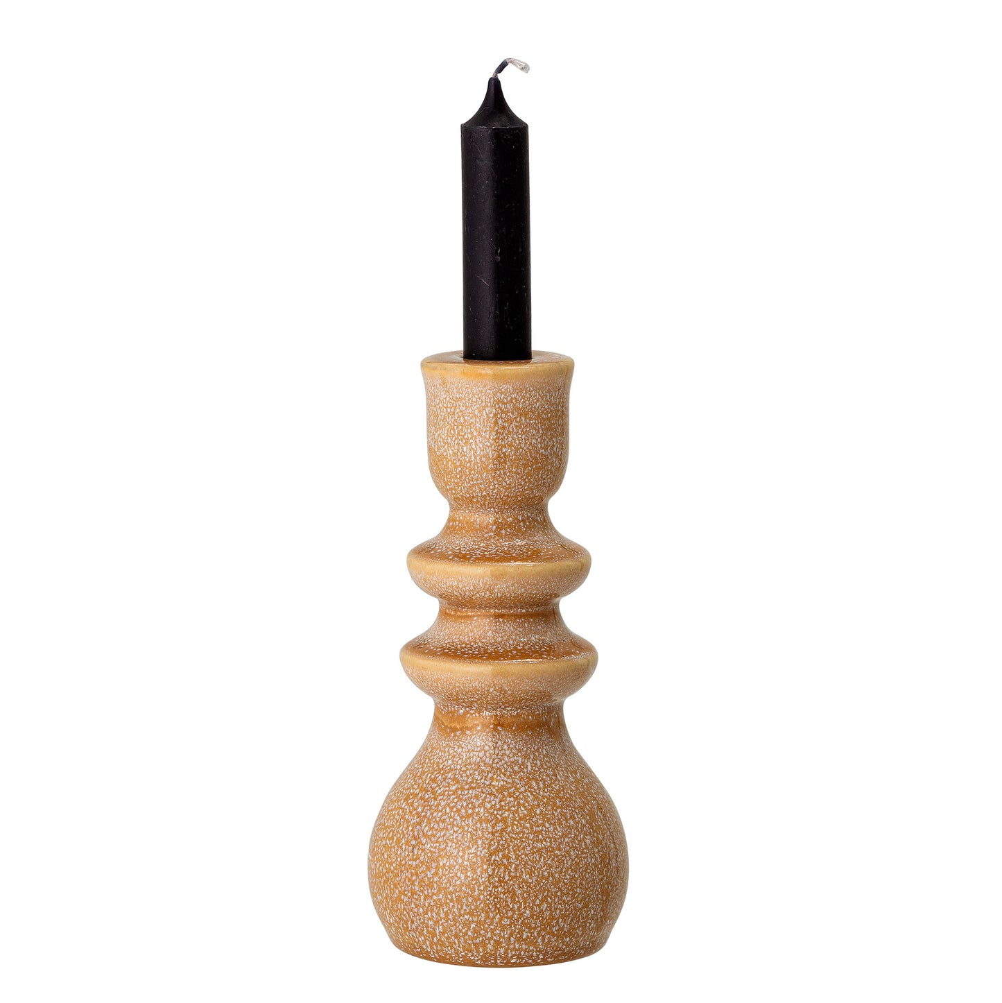 Oatmeal Tall Candlestick Holder-ad&i