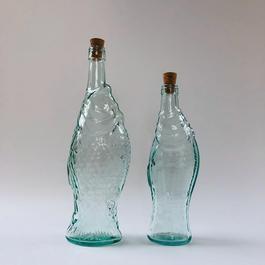 Italian Glass Fish Bottles - ad&i