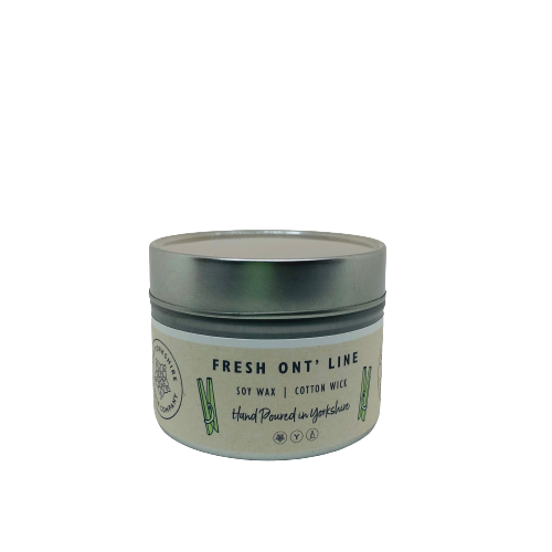 The Yorkshire Candle Co Soy Wax Small Tin Candle - ad&i