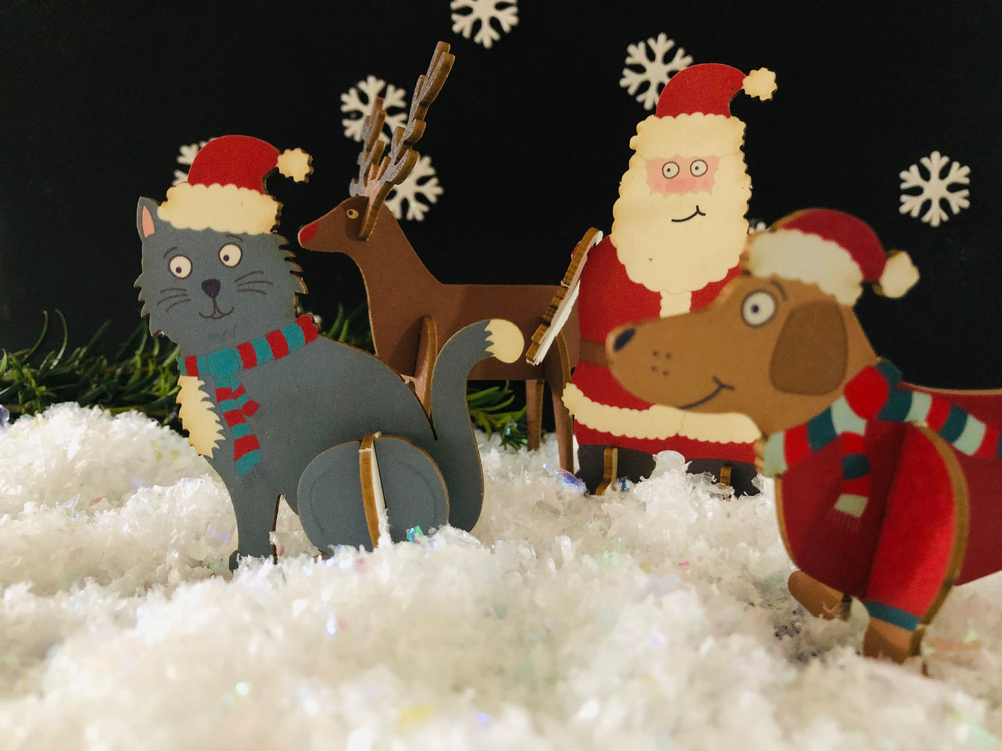 Pop Out Rudolph the Red Nose Reindeer Christmas Card - ad&i