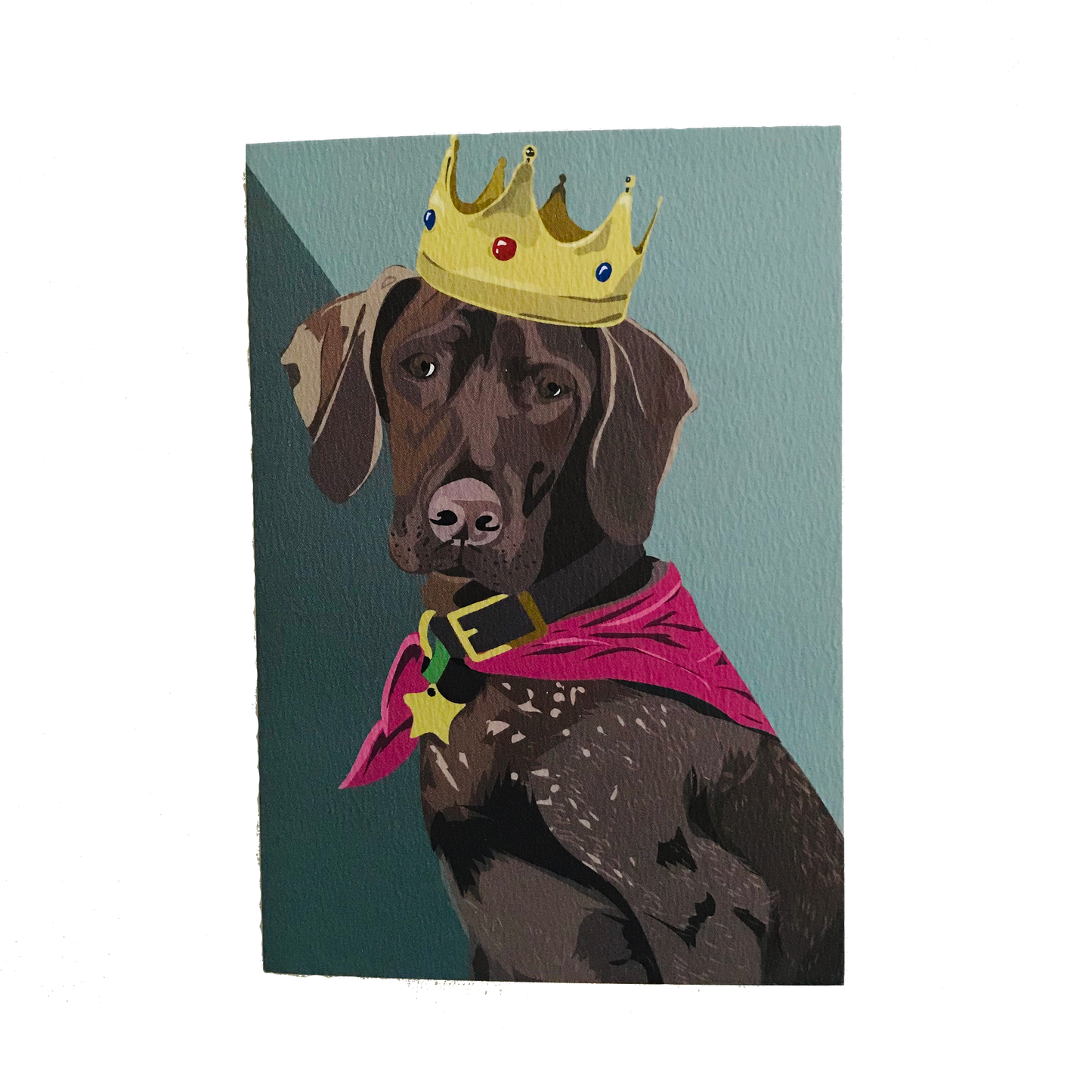 Django the German Pointer Greeting Card - ad&i