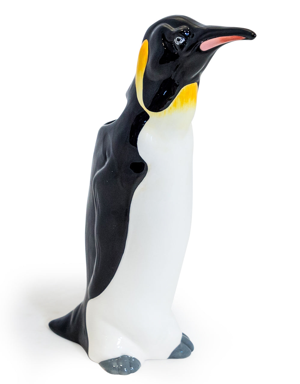 Large Ceramic Penguin Head Vase - ad&i