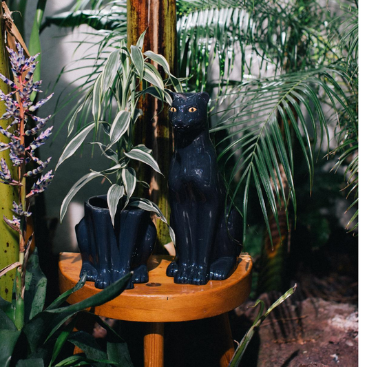 Panther Ceramic Plant Pot-ad&i