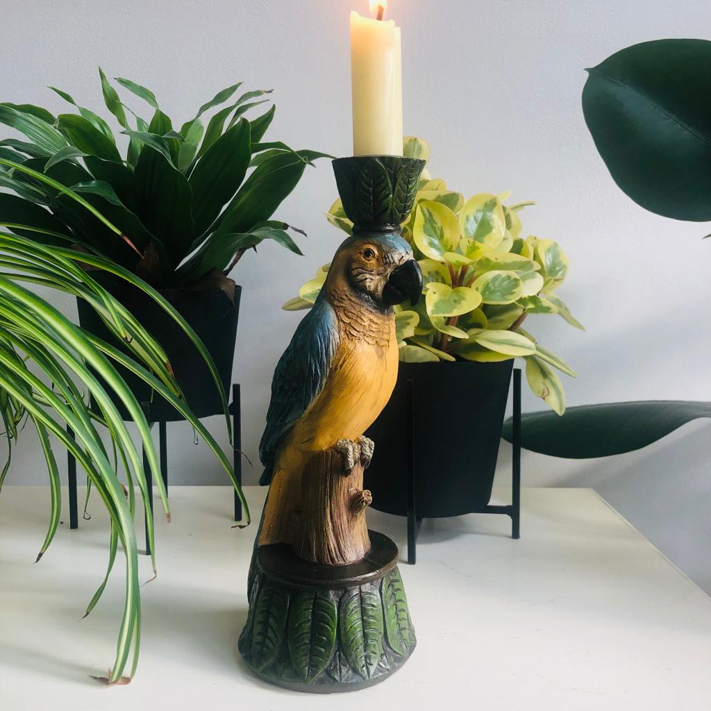 Parrot Candlestick Holder - ad&i
