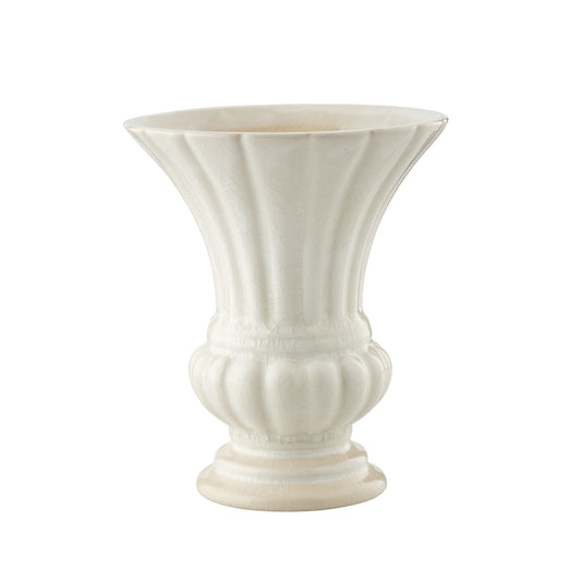 Off White Rosamund Ceramic Flower Vase - ad&i