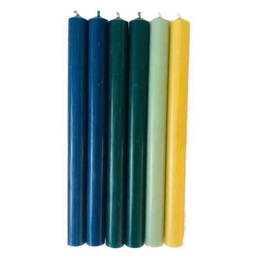 Seaspray Dinner Candlesticks Set of Six - ad&i