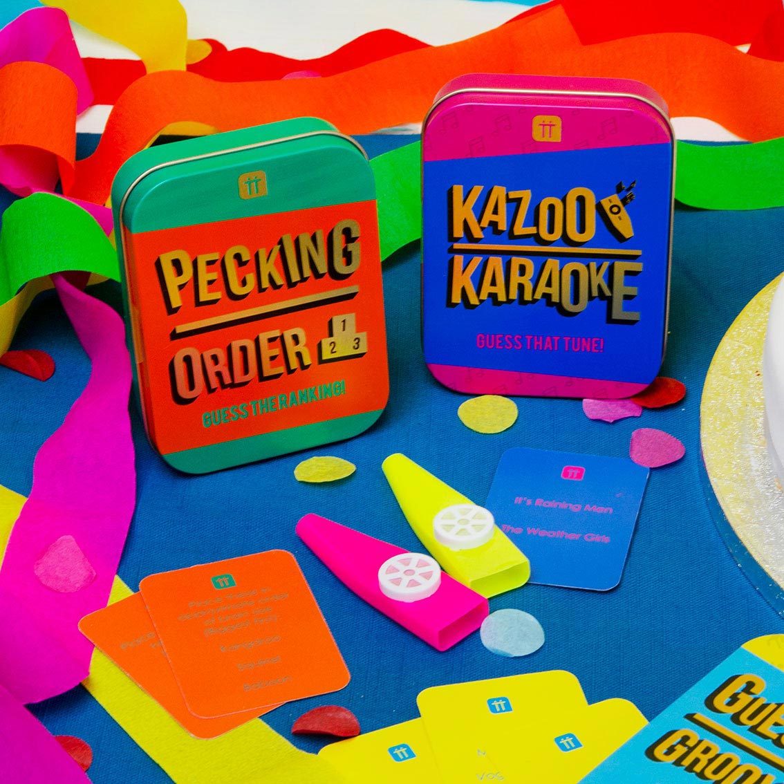 Pecking Order in a Tin Game-ad&i