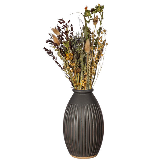 Grooved Textured Vase - ad&i