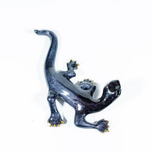 Load image into Gallery viewer, Brushed Black Gecko Ornaments - ad&amp;i