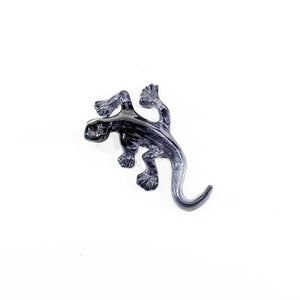 Brushed Black Gecko Ornaments - ad&i