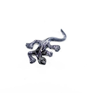 Brushed Black Gecko Ornaments - ad&i